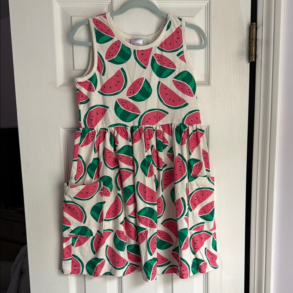 Hanna Andersson Cream Sleeveless Sundress Casual